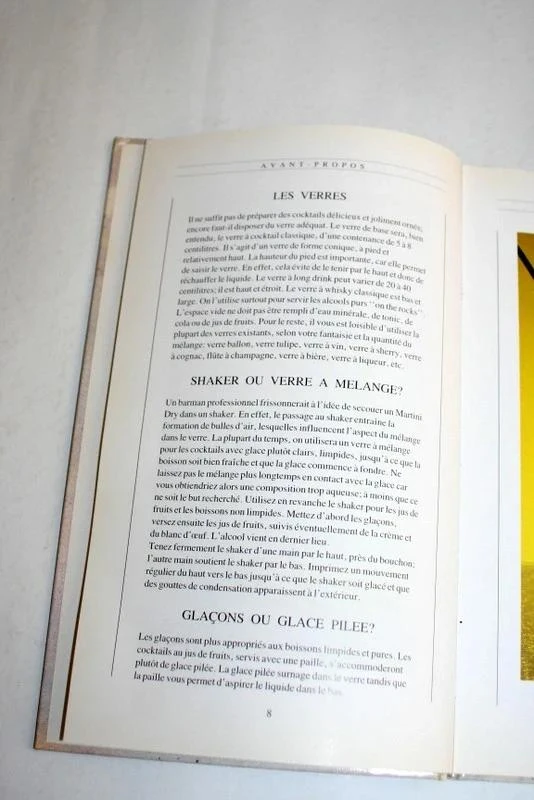 Libro "Réussir vos cocktails" Editions Chantecler – photo 3